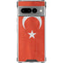 Turkish Flag Distressed Google Pixel 7 Pro Clear Case
